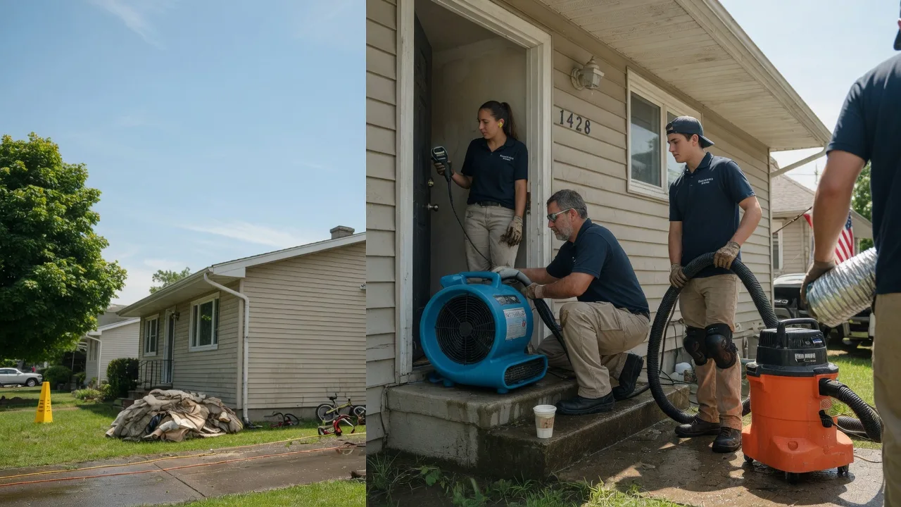 Water Damage Restoration in Lena, IL near me